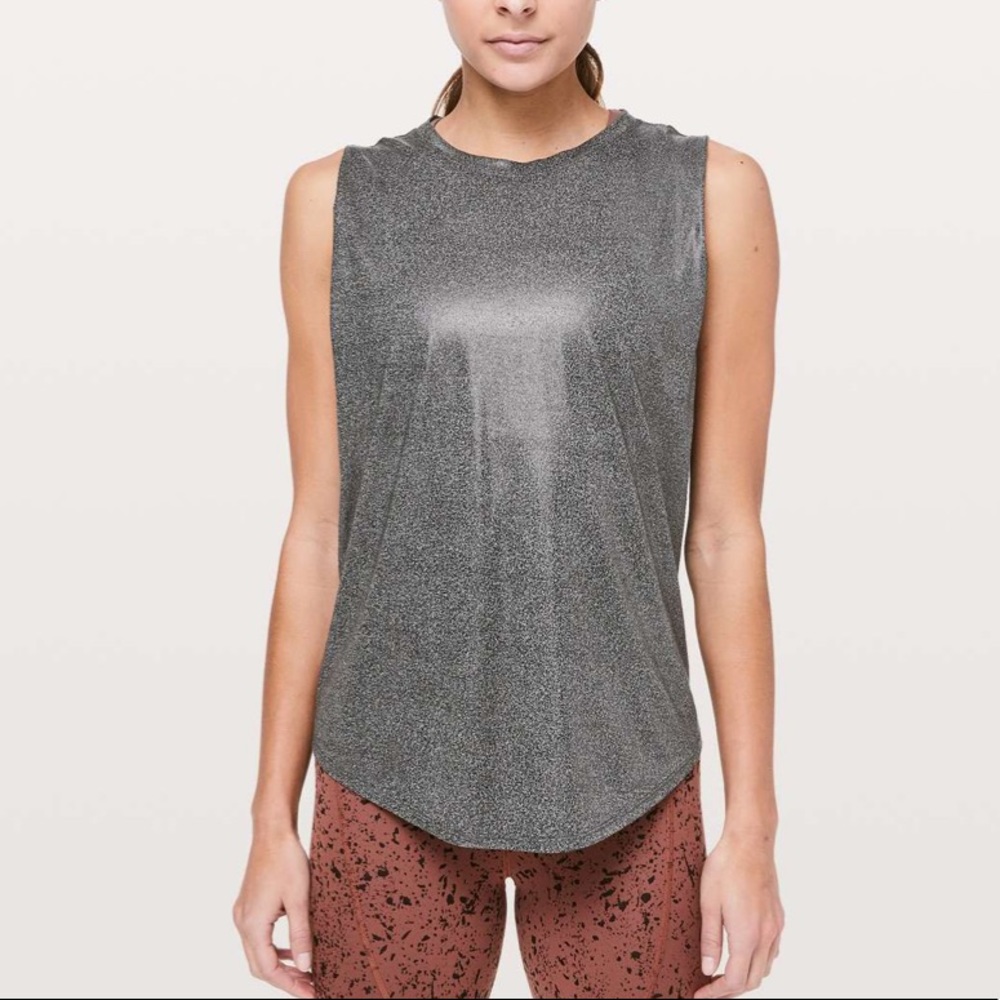 Lululemon x soulcycle ride and reflect tank top